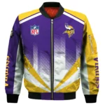 Minnesota Vikings Bomber Jacket All Over Prints Custom Name