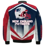 New England Patriots Bomber Jacket All Over Prints Custom Name