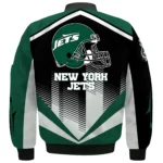 New York Jets Bomber Jacket All Over Prints Custom Name