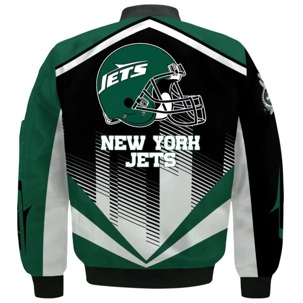 New York Jets Bomber Jacket All Over Prints Custom Name