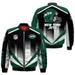New York Jets Bomber Jacket All Over Prints Custom Name