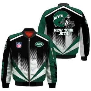 New York Jets Bomber Jacket All Over Prints Custom Name