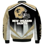 New Orleans Saints Bomber Jacket All Over Prints Custom Name