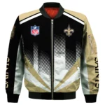 New Orleans Saints Bomber Jacket All Over Prints Custom Name