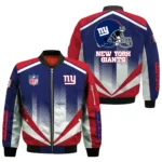 New York Giants Bomber Jacket All Over Prints Custom Name