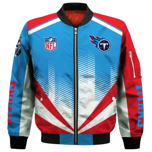 Tennessee Titans Bomber Jacket All Over Prints Custom Name