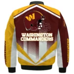 Washington Commanders Bomber Jacket All Over Prints Custom Name