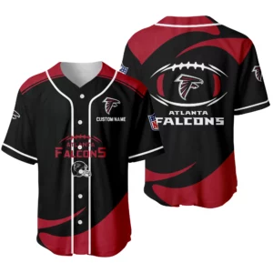 Atlanta Falcons Baseball Jersey Limited Edition Premium Short Sleeve Customize Name