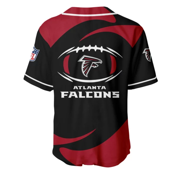 Atlanta Falcons Baseball Jersey Limited Edition Premium Short Sleeve Customize Name