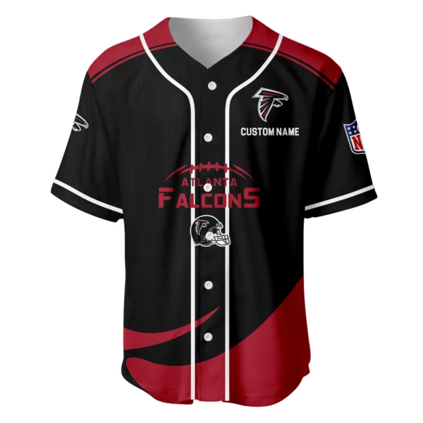 Atlanta Falcons Baseball Jersey Limited Edition Premium Short Sleeve Customize Name