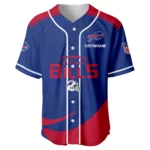 Buffalo Bills Baseball Jersey Limited Edition Premium Short Sleeve Customize Name