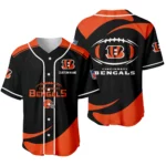 Cincinnati Bengals Baseball Jersey Limited Edition Premium Short Sleeve Customize Name