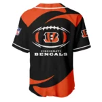 Cincinnati Bengals Baseball Jersey Limited Edition Premium Short Sleeve Customize Name