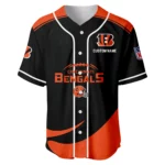 Cincinnati Bengals Baseball Jersey Limited Edition Premium Short Sleeve Customize Name