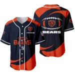 Chicago Bears Baseball Jersey Limited Edition Premium Short Sleeve Customize Name