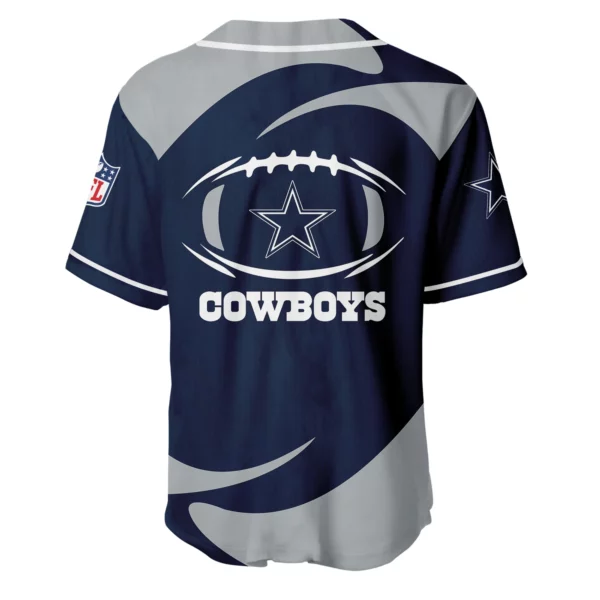 Dallas Cowboys Baseball Jersey Limited Edition Premium Short Sleeve Customize Name