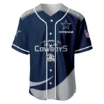 Dallas Cowboys Baseball Jersey Limited Edition Premium Short Sleeve Customize Name