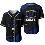 Indianapolis Colts Baseball Jersey Limited Edition Premium Short Sleeve Customize Name