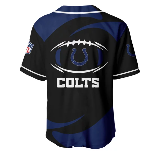 Indianapolis Colts Baseball Jersey Limited Edition Premium Short Sleeve Customize Name