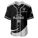 Las Vegas Raiders Baseball Jersey Limited Edition Premium Short Sleeve Customize Name