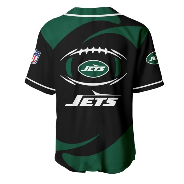 New York Jets Baseball Jersey Limited Edition Premium Short Sleeve Customize Name