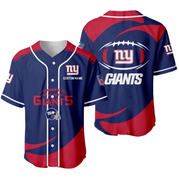 New York Giants Baseball Jersey Limited Edition Premium Short Sleeve Customize Name