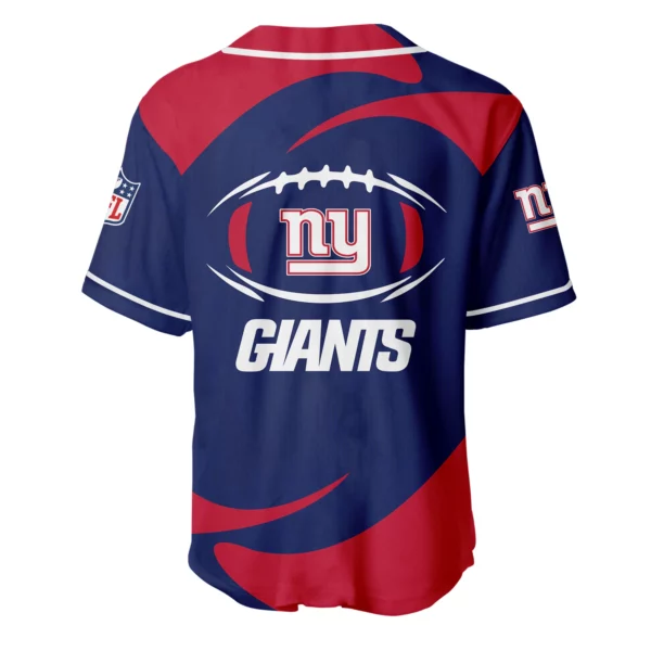 New York Giants Baseball Jersey Limited Edition Premium Short Sleeve Customize Name
