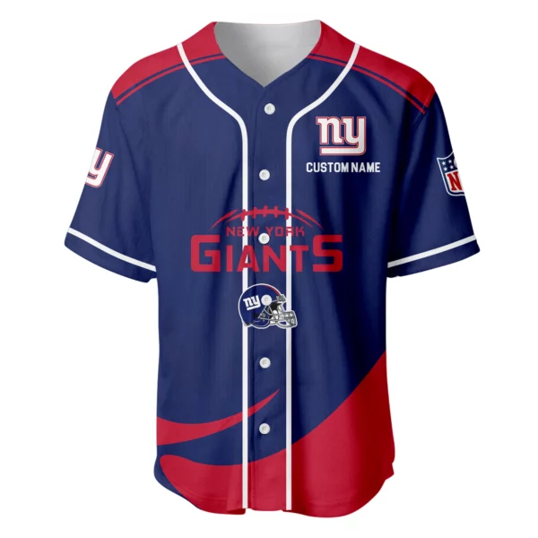New York Giants Baseball Jersey Limited Edition Premium Short Sleeve Customize Name