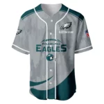 Philadelphia Eagles Baseball Jersey Limited Edition Premium Short Sleeve Customize Name
