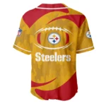 Pittsburgh Steelers Baseball Jersey Limited Edition Premium Short Sleeve Customize Name