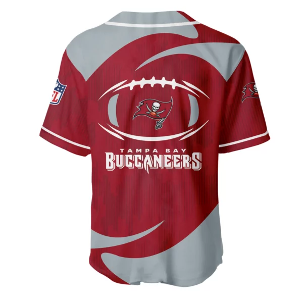 Tampa Bay Buccaneers Baseball Jersey Limited Edition Premium Short Sleeve Customize Name