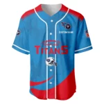 Tennessee Titans Baseball Jersey Limited Edition Premium Short Sleeve Customize Name