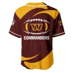 Washington Commanders Baseball Jersey Limited Edition Premium Short Sleeve Customize Name