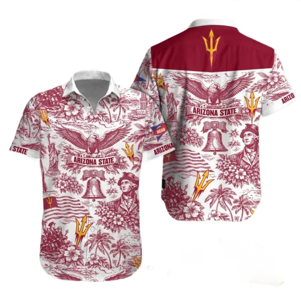 Arizona State Sun Devils Hawaiian Shirt 2026 Limited Premium Crinkle Textured