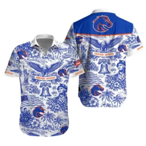 Boise State Broncos Hawaiian Shirt 2026 Limited Premium Crinkle Textured