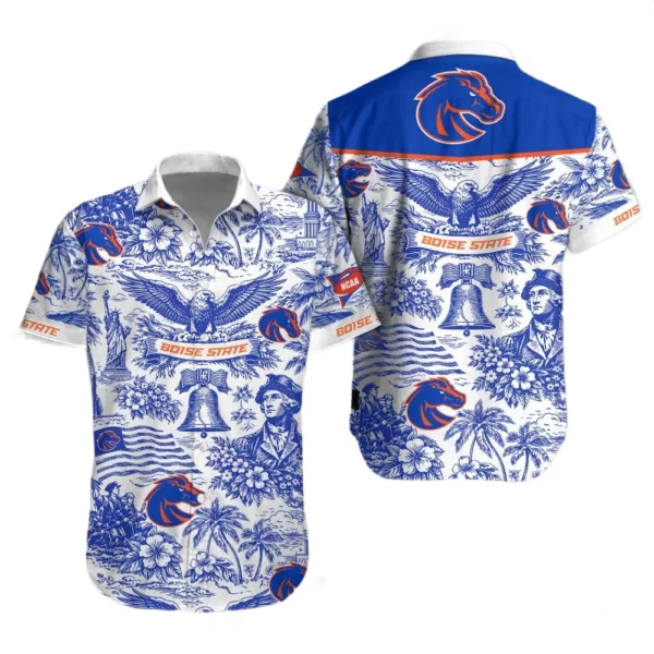 Boise State Broncos Hawaiian Shirt 2026 Limited Premium Crinkle Textured