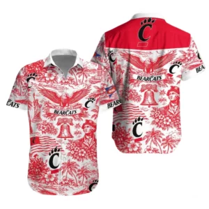 Cincinnati Bearcats Hawaiian Shirt 2026 Limited Premium Crinkle Textured