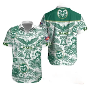 Colorado State Rams Hawaiian Shirt 2026 Limited Premium Crinkle Textured