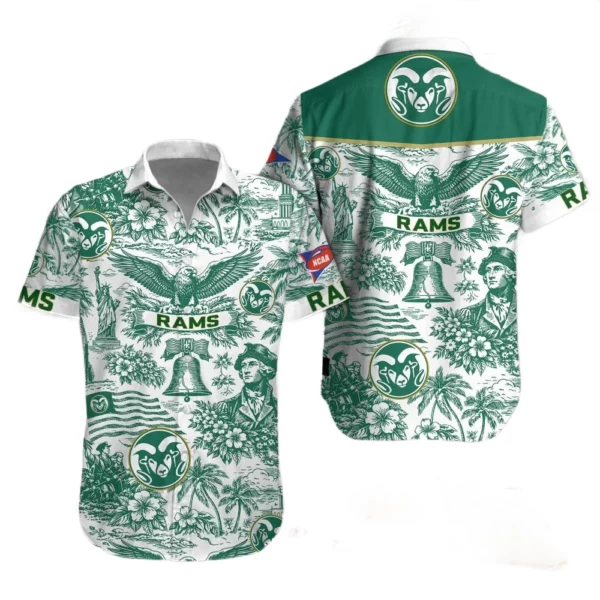 Colorado State Rams Hawaiian Shirt 2026 Limited Premium Crinkle Textured