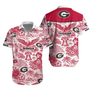 Georgia Bulldogs Hawaiian Shirt 2026 Limited Premium Crinkle Textured