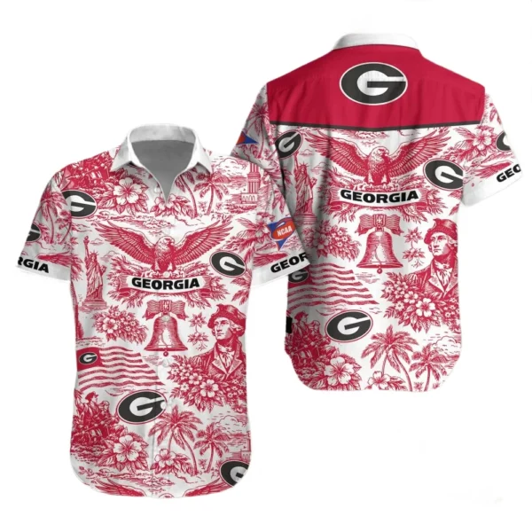 Georgia Bulldogs Hawaiian Shirt 2026 Limited Premium Crinkle Textured
