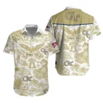 Georgia Tech Yellow Jackets Hawaiian Shirt 2026 Limited Premium Crinkle Textured