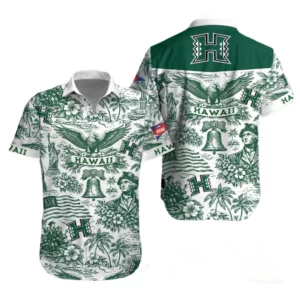 Hawaii Rainbow Warriors Hawaiian Shirt 2026 Limited Premium Crinkle Textured