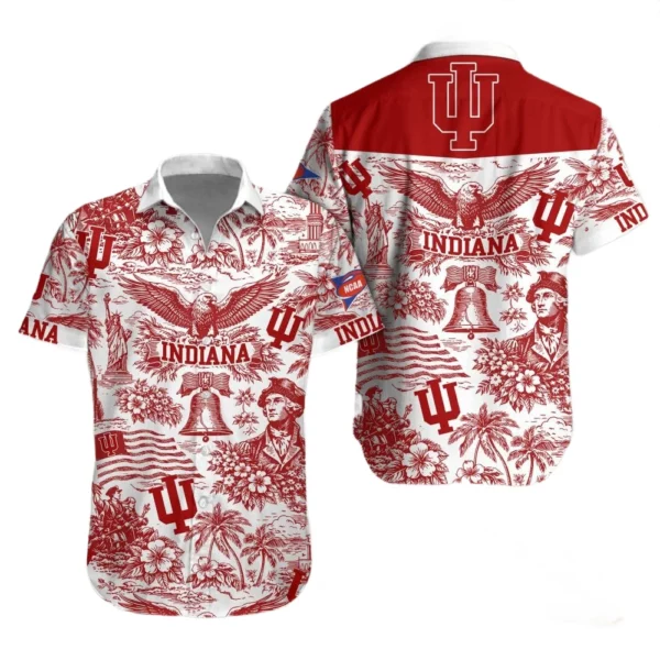 Indiana Hoosiers Hawaiian Shirt 2026 Limited Premium Crinkle Textured
