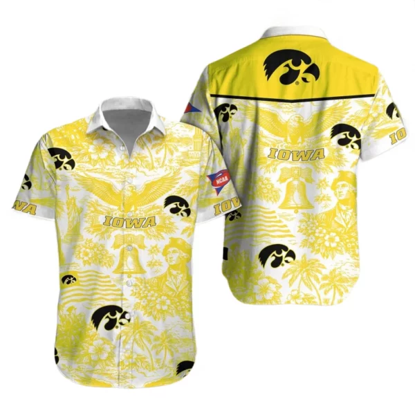 Iowa Hawkeyes Hawaiian Shirt 2026 Limited Premium Crinkle Textured