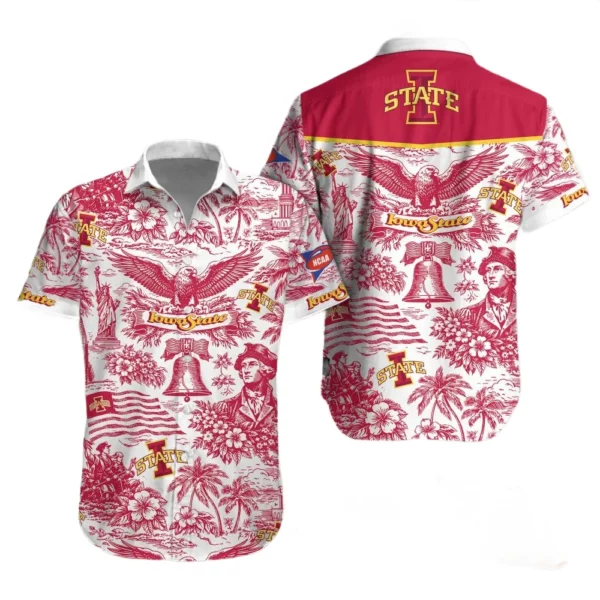 Iowa State Cyclones Hawaiian Shirt 2026 Limited Premium Crinkle Textured