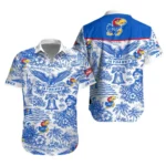 Kansas Jayhawks Hawaiian Shirt 2026 Limited Premium Crinkle Textured