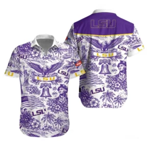 LSU Tigers Hawaiian Shirt 2026 Limited Premium Crinkle Textured