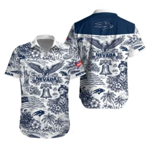 Nevada Wolf Pack Hawaiian Shirt 2026 Limited Premium Crinkle Textured