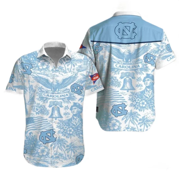 North Carolina Tar Heels Hawaiian Shirt 2026 Limited Premium Crinkle Textured